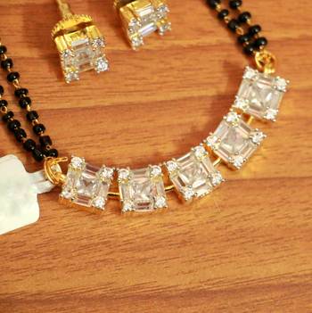 White Mangalsutra 2