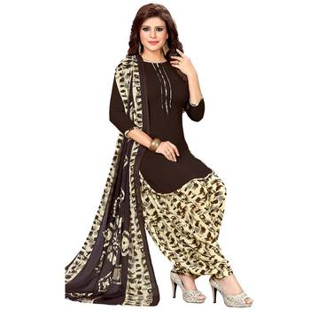 Multicolor printed crepe salwar 2