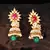 Ruby Stone Studded Jhumkas
