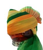 Multicolor printed georgette men-wedding-dresses