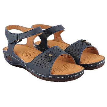 Blue Doctor Sole Flats For Women 1