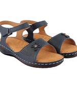 Blue Doctor Sole Flats For Women