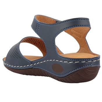 Blue Doctor Sole Flats For Women 3