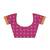 Pink Printed Art Silk saree with blouse