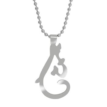 Saizen Chintamani Ganpati Stainless Steel Pendant Set Rhodium Metal Pendant 3
