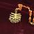 Religious Jewelry Loard Shiva Mahakal Locket Gold-Plated Beads Brass, Wood Pendant