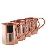 copper plain mug 4 piece