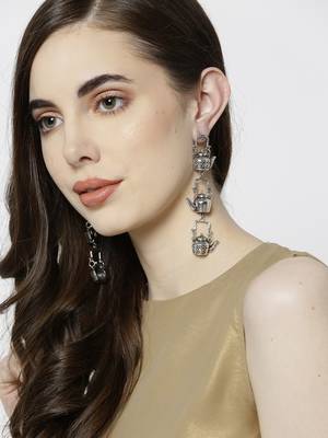 Infuzze Silver earrings 3