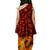 Maroon peplum kurta with Dhoti Set for girls