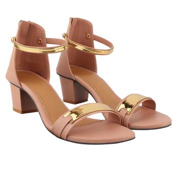 Peach Heel For Women 1