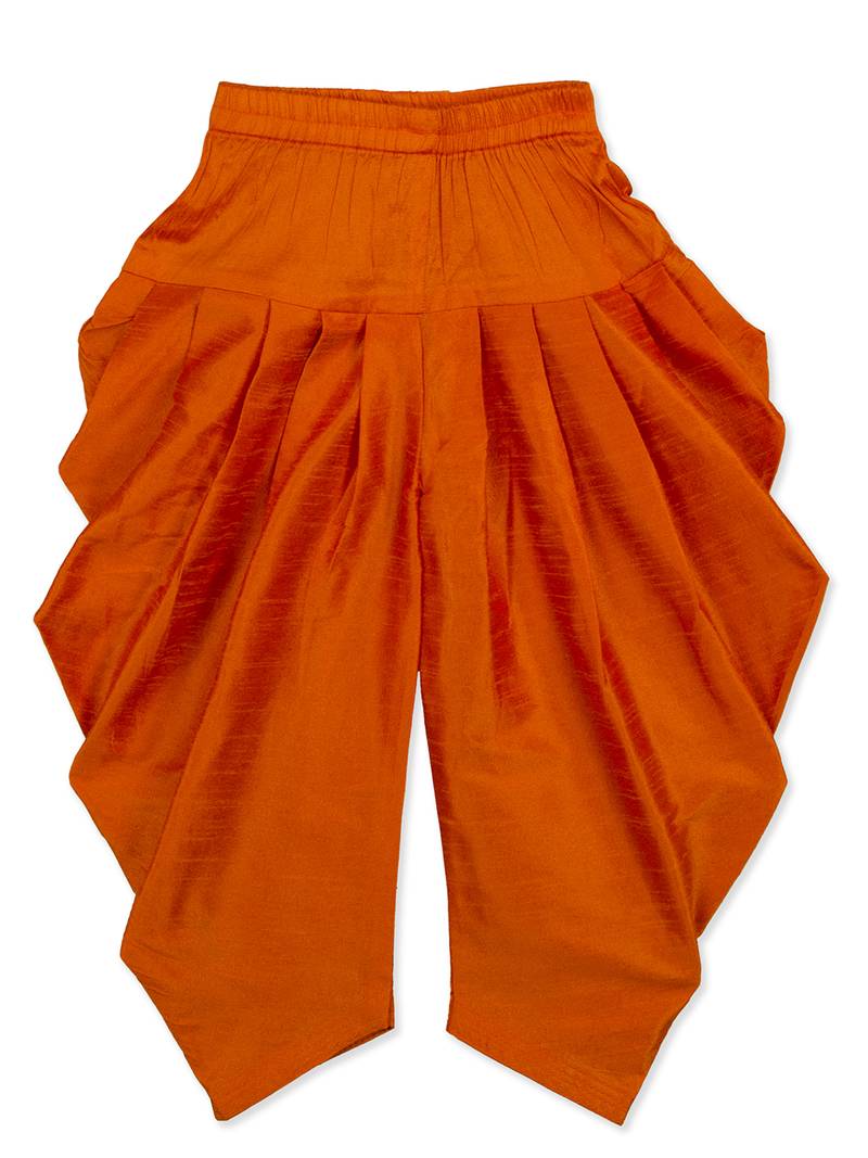 blue KITE PATCH  CROSS KURTA WITH DHOTI