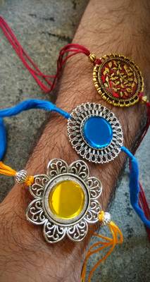 Multicolor Traditional Rakhi 1