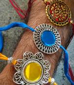 Multicolor Traditional Rakhi
