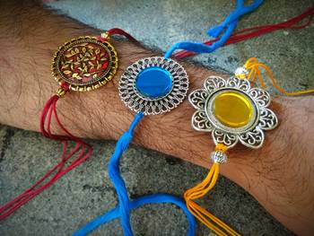 Multicolor Traditional Rakhi 1