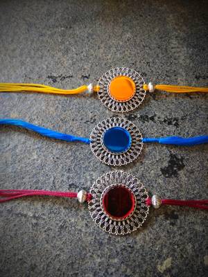 Multicolor Traditional Rakhi 1