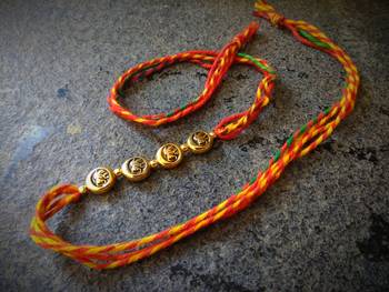 Multicolor Traditional Rakhi 1