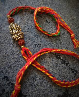 Multicolor Traditional Rakhi 1