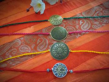 Multicolor Traditional Rakhi 1