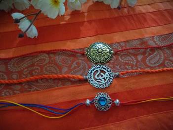 Multicolor Traditional Rakhi 1