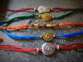 Multicolor Traditional Rakhi 1