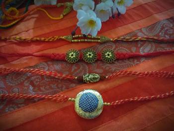 Multicolor Traditional Rakhi 1