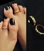 Gold toe-rings