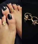 Gold toe-rings