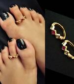 Gold toe-rings