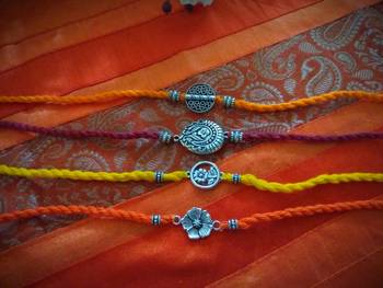 Multicolor Traditional Rakhi 1
