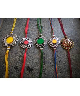 Multicolor Traditional Rakhi 1