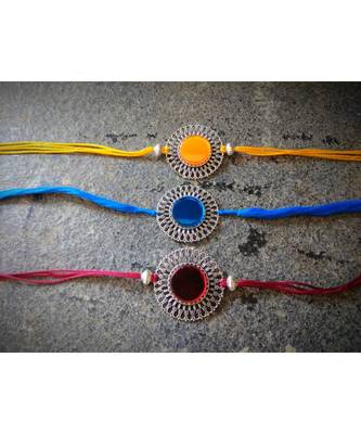 Multicolor Traditional Rakhi 1
