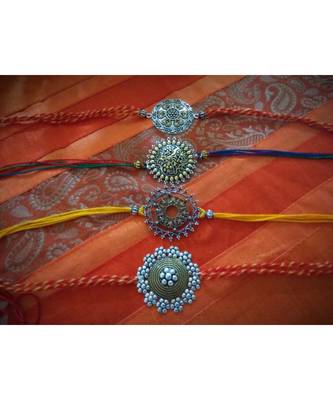 Multicolor Traditional Rakhi 1