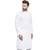 White Plain Linen Men Kurtas