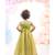 Green Foil Print Dress