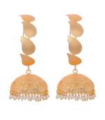 Golden Royal Kashmiri Look Bali Jhumki Classy Earring