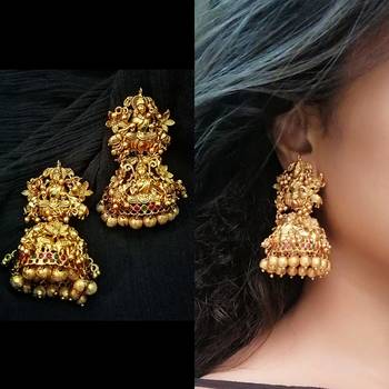 Gold Earrings 2
