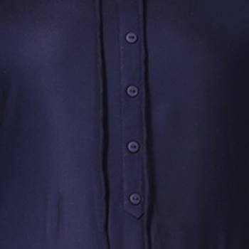 Navy-blue plain rayon ethnic-kurtis 5