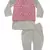 Pink Embroidery Nehru Jacket With Kurta And Churidar