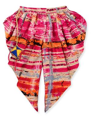 Kite Short Cross Top With Dhoti Set For Girls 2