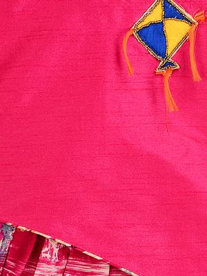 Kite Short Cross Top With Dhoti Set For Girls 3