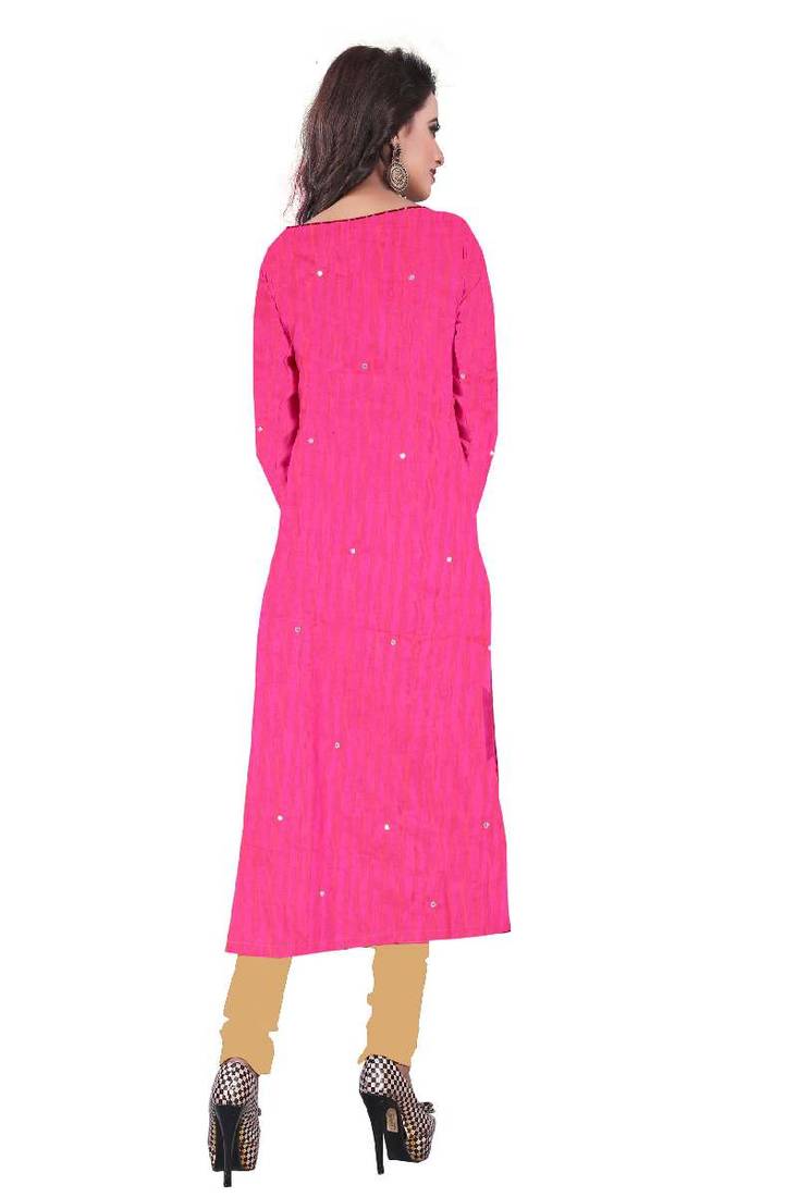 Pink jacquard jacquard salwar Vardhman Synthetics 2999199