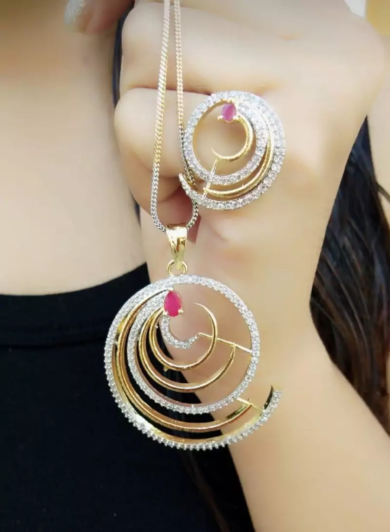 Red necklaces