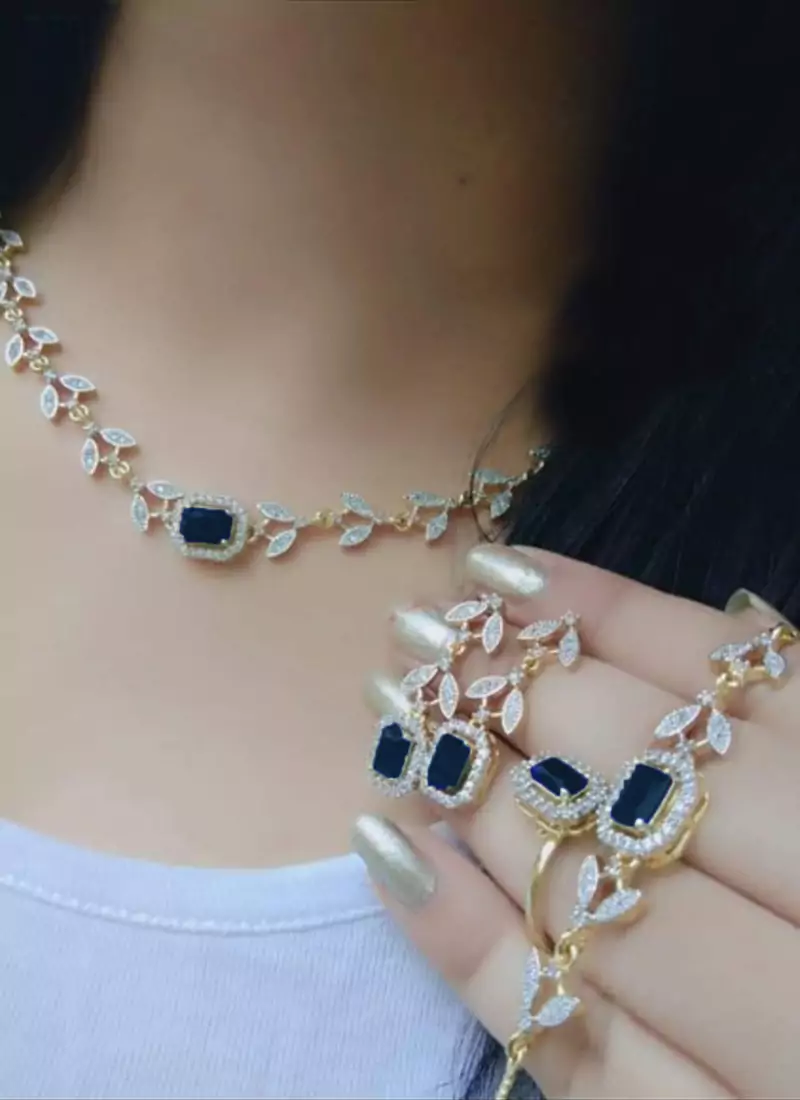 Gold necklaces