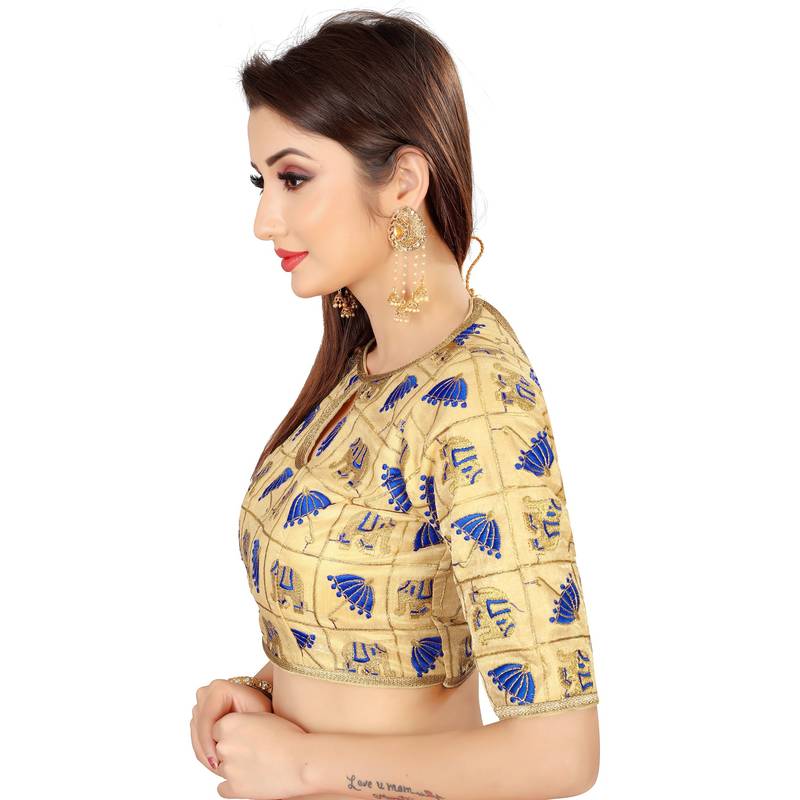 Women's designer party wear wedding Readymade Saree Blouses