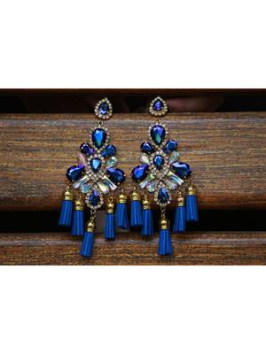 Blue earrings 2