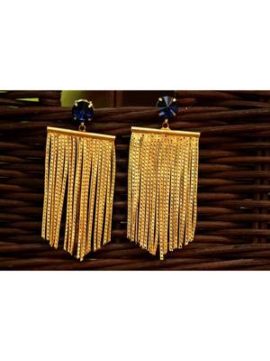 Gold earrings 1