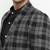 Grey Checked Single Breasted Casual Men Blazer