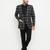 Grey Checked Single Breasted Casual Men Blazer