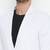White Printed Single Breasted Casual Men Blazer