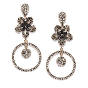 Copper zircon   earrings 3